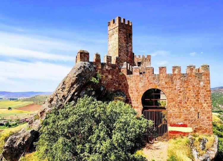 Castillo de Riba de Santiuste, Spain